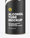 Leather Alcohol Tube Mockup