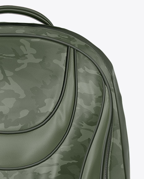 Backpack Mockup - Front View