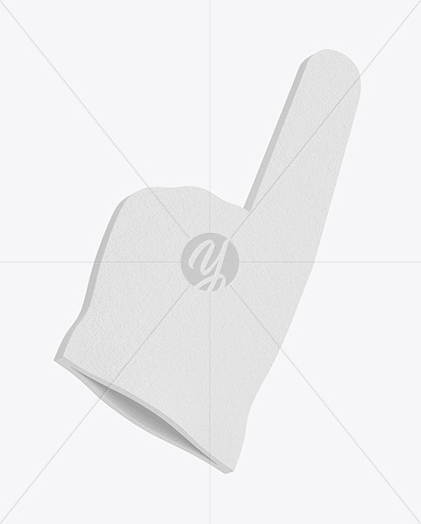 Foam Hand Mockup