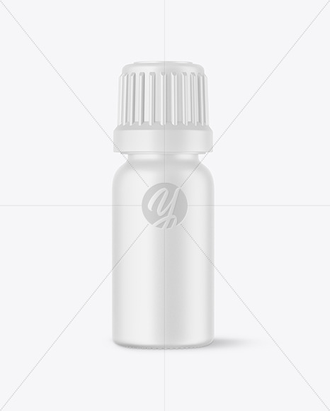 Matte Plastic Bottle Mockup