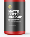 Matte Plastic Bottle Mockup