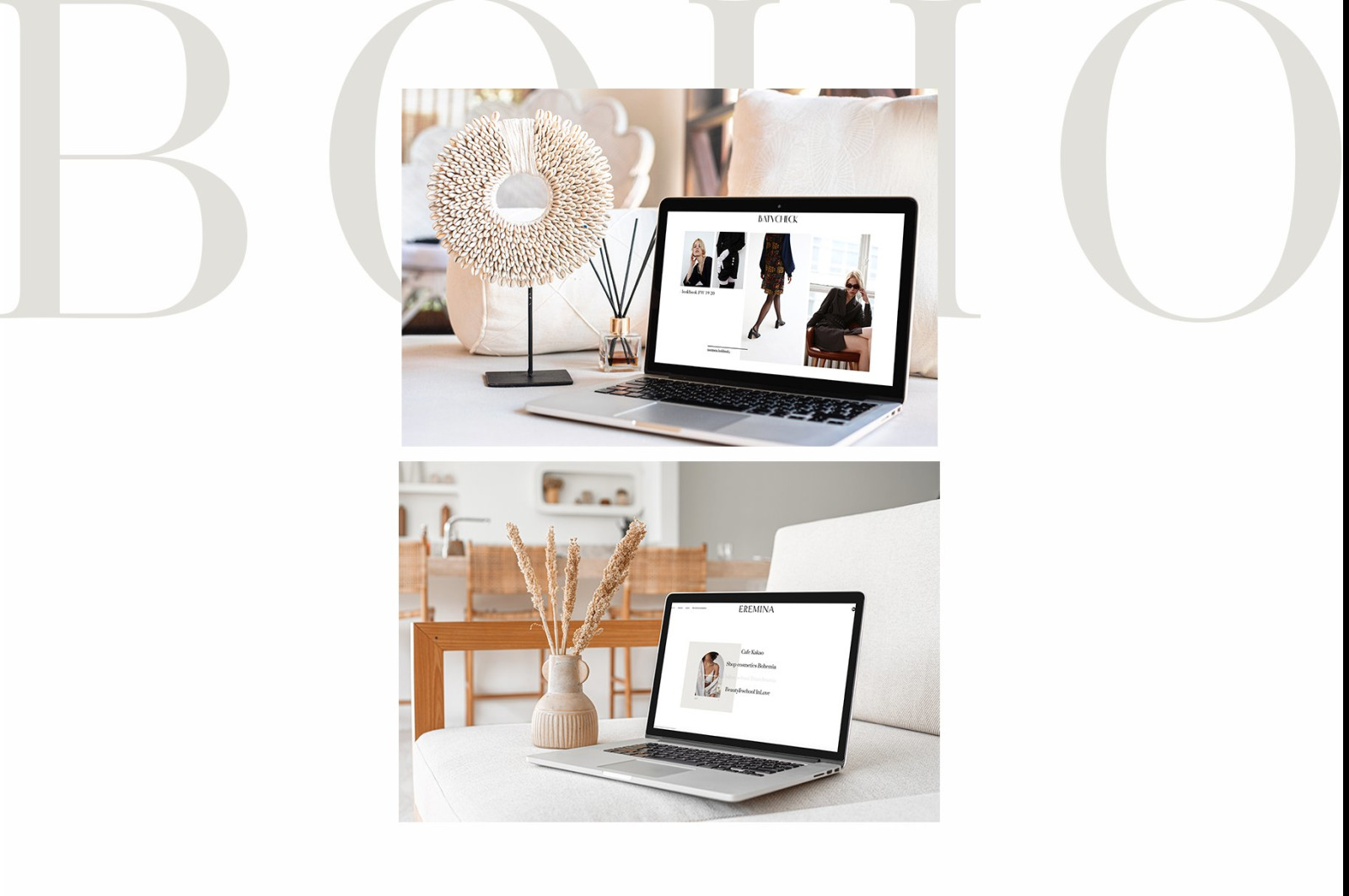 Boho Photo Mockup Bundle Boho Photo Mockup Bundle