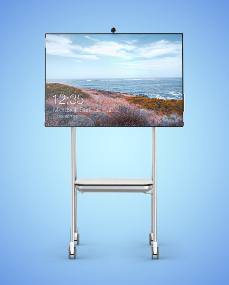 Microsoft Surface Hub 2 Mockup