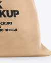 Canvas Sack Mockup