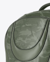 Backpack Mockup - Half Side View