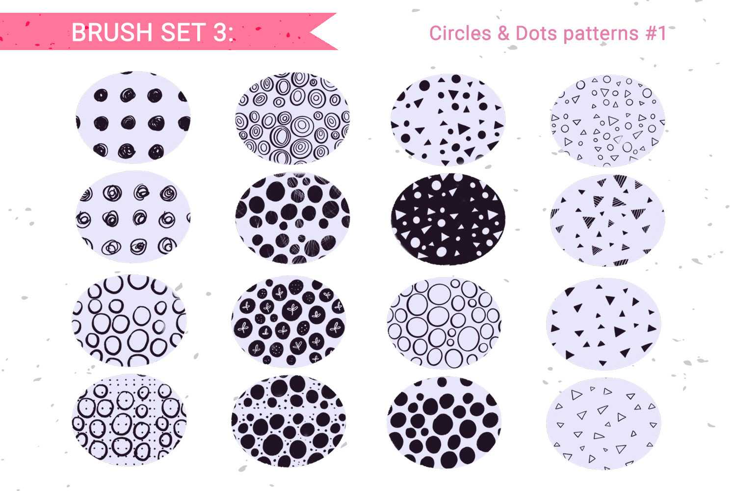 80 hand-drawn patterns for Procreate 80 hand-drawn patterns for Procreate