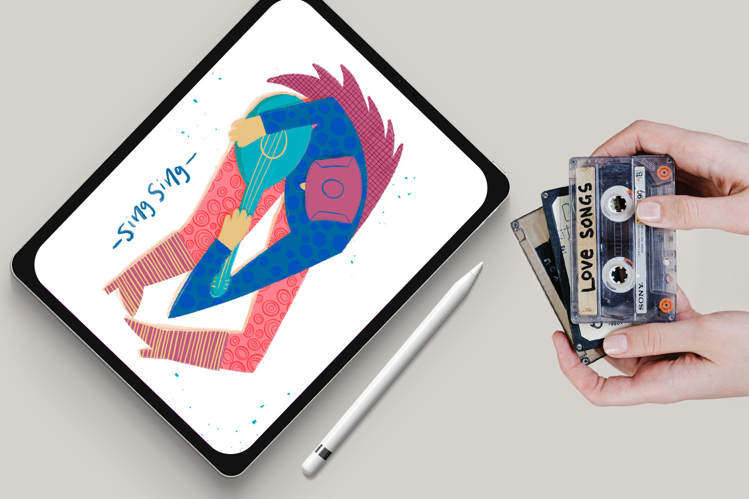 80 hand-drawn patterns for Procreate 80 hand-drawn patterns for Procreate