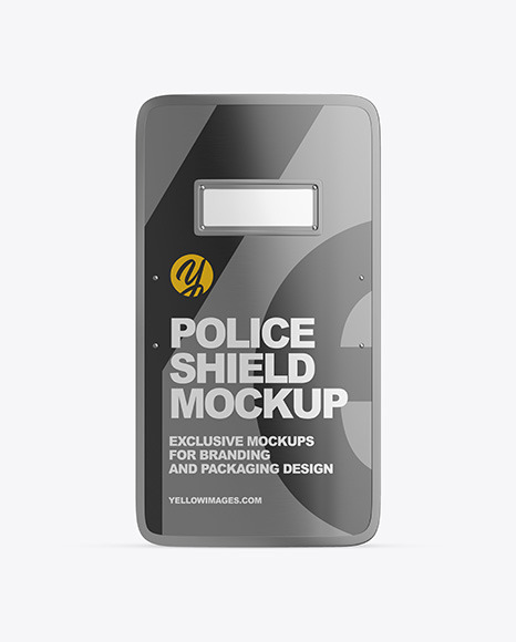 Police Shield Mockup