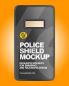 Police Shield Mockup