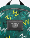 Backpack Mockup - Front View