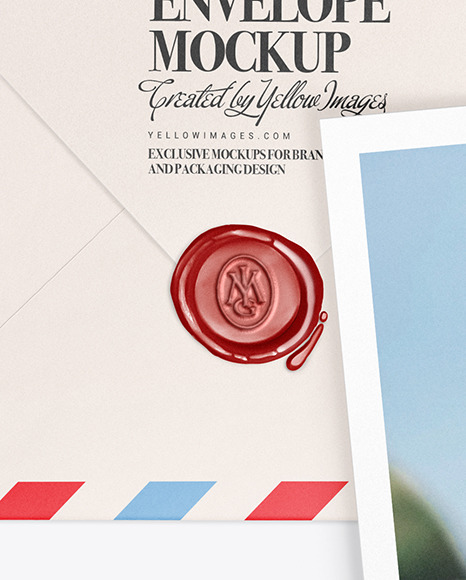 A5 Envelope and Card Mockup