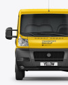 Panel Van Mockup - Front View