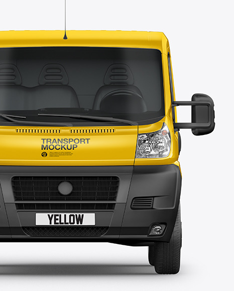 Panel Van Mockup - Front View