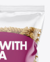 Whole Wheat Fusilli Pasta Bag Mockup