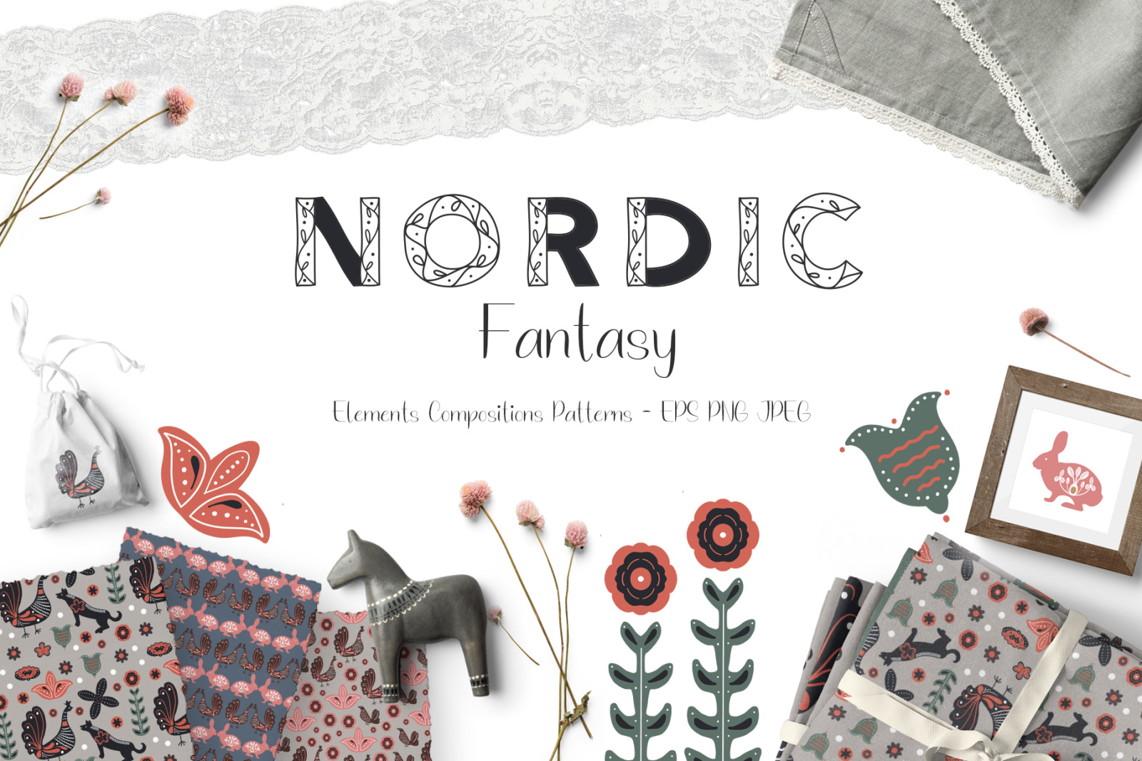 Nordic Fantasy - Folk Art Collection Nordic Fantasy - Folk Art Collection
