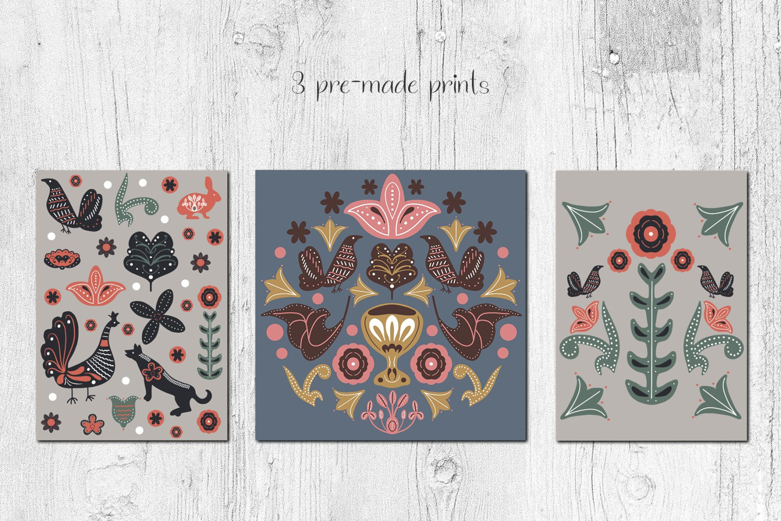 Nordic Fantasy - Folk Art Collection Nordic Fantasy - Folk Art Collection