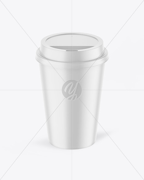 Matte Coffee Cup Mockup