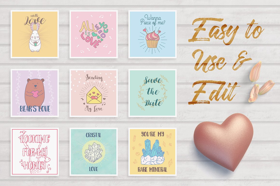 Romantic Dreams Graphic Pack Romantic Dreams Graphic Pack