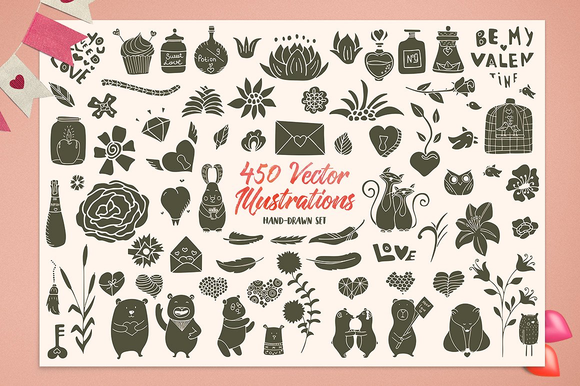 Romantic Dreams Graphic Pack Romantic Dreams Graphic Pack