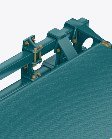 Awning Mockup - Halfside View (High-Angle Shot)