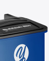 Glossy Rubbish Bin Mockup