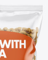 Whole Wheat Cavatappi Pasta Bag Mockup