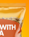 Whole Wheat Cavatappi Pasta Bag Mockup