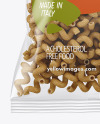 Whole Wheat Cavatappi Pasta Bag Mockup