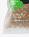 Whole Wheat Cavatappi Pasta Frosted Bag Mockup