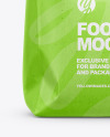 Kraft Food Bag Mockup - Front View