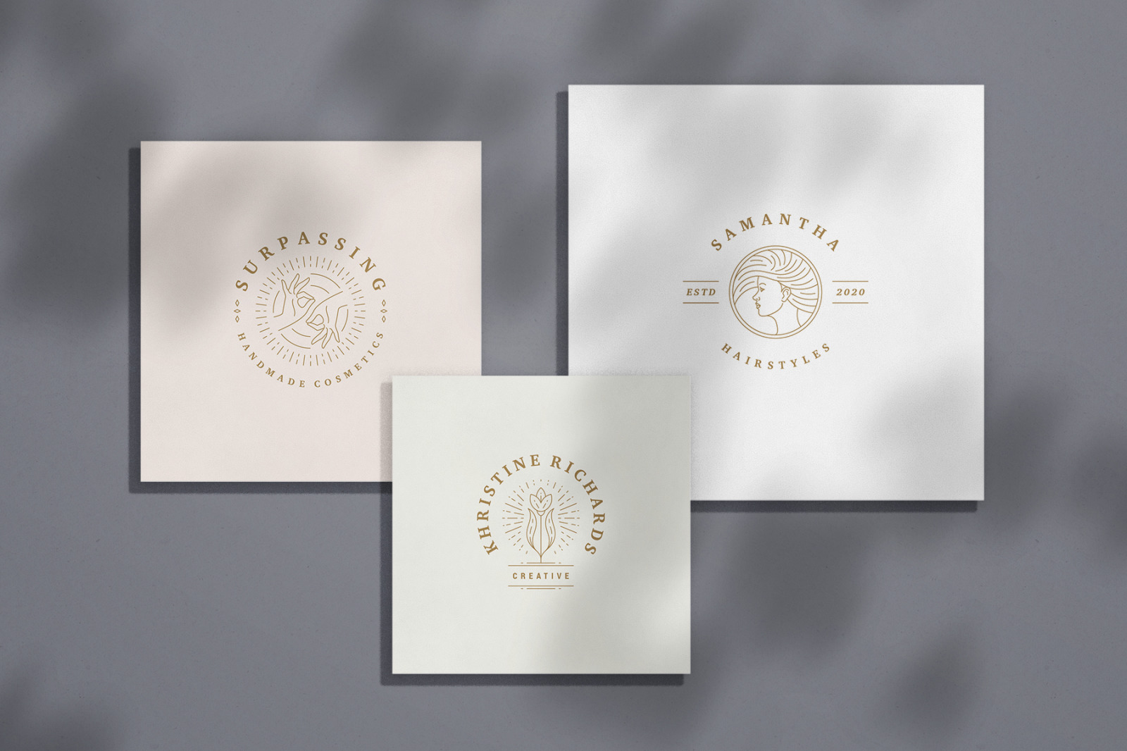 Elegant Line Logos Bundle