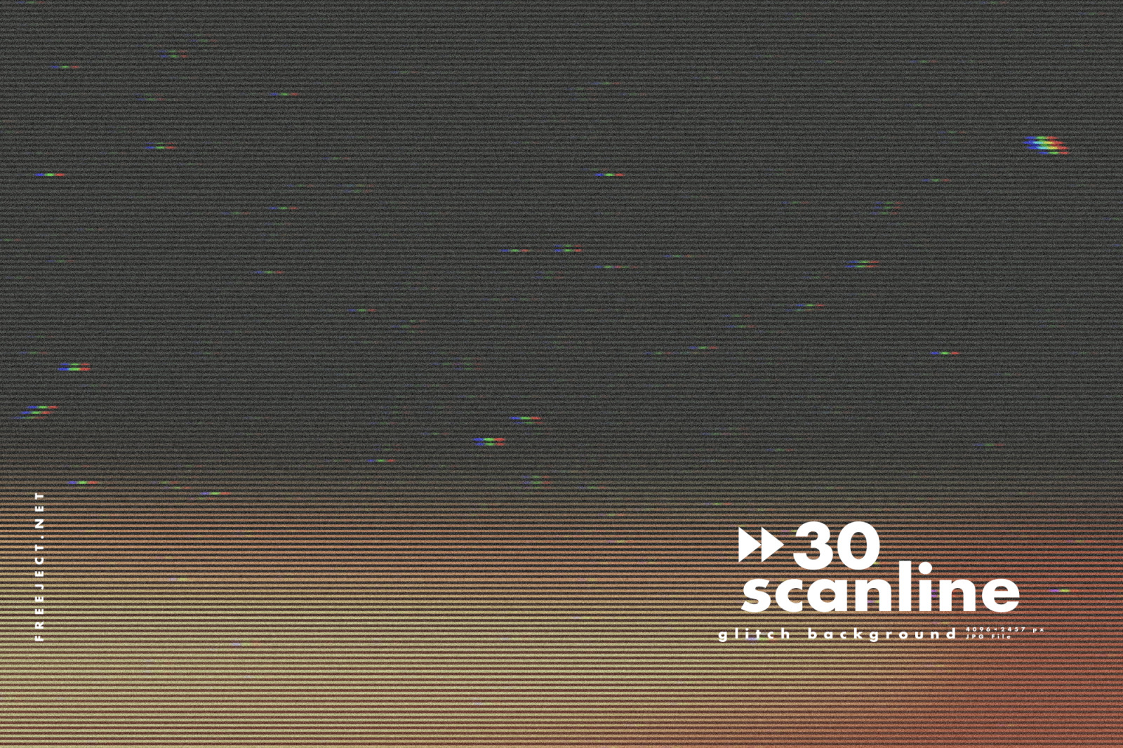 30 Scan lines Glitch Background 30 Scan lines Glitch Background