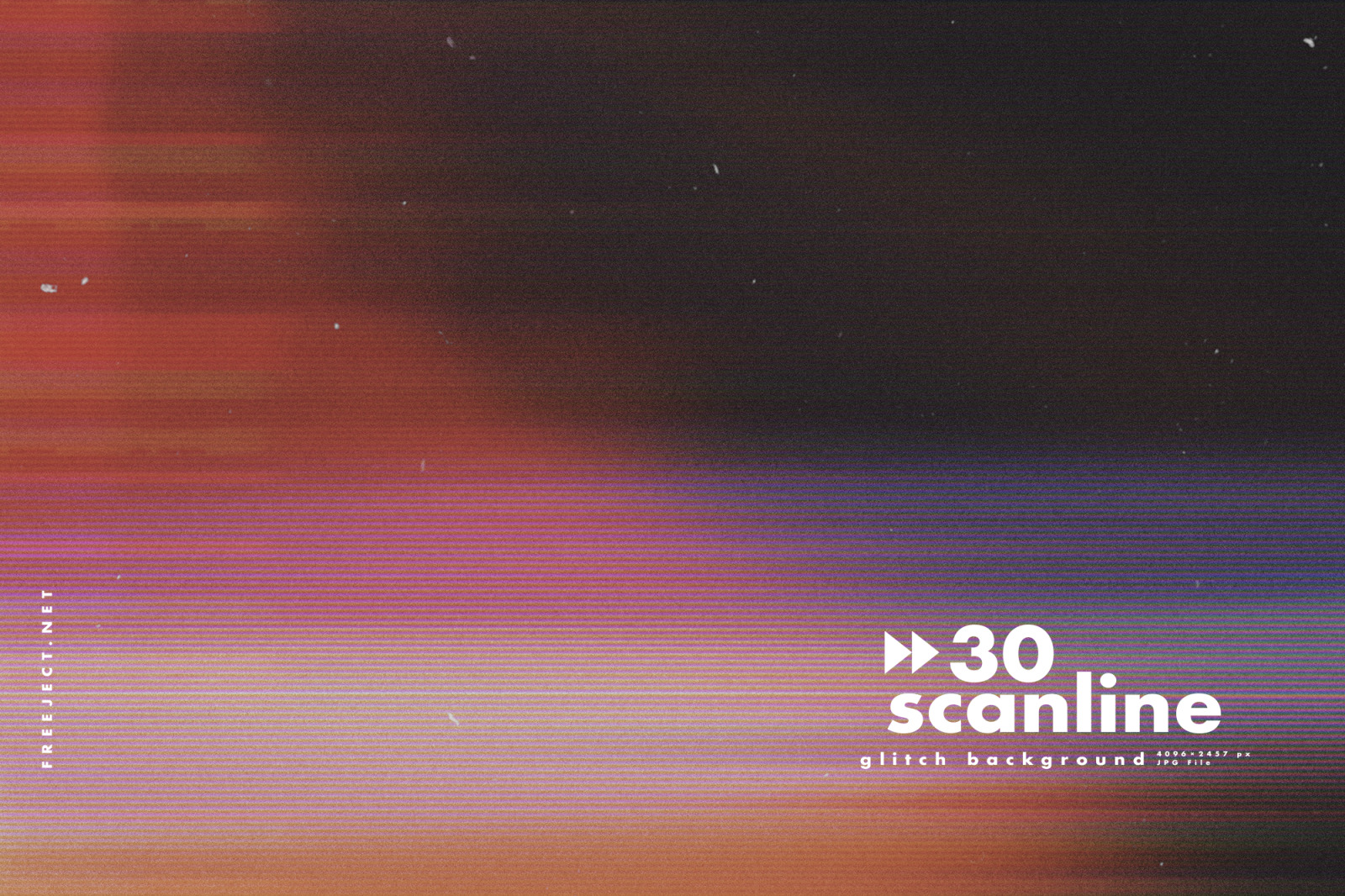30 Scan lines Glitch Background 30 Scan lines Glitch Background