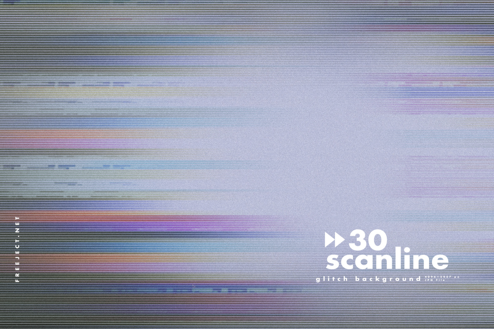 30 Scan lines Glitch Background