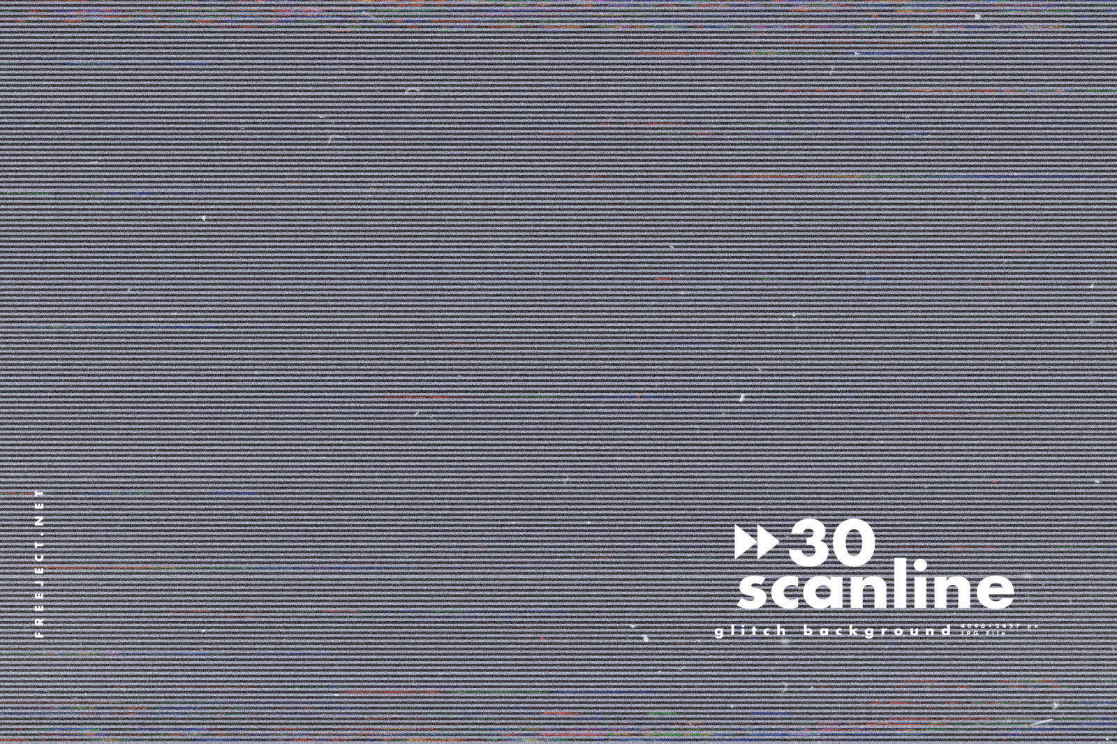 30 Scan lines Glitch Background