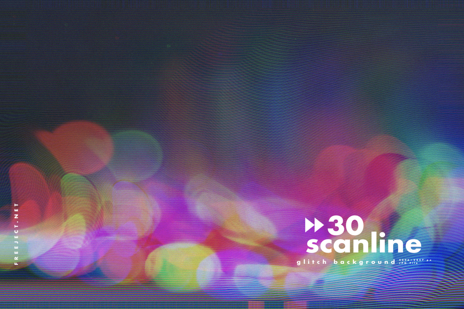 30 Scan lines Glitch Background 30 Scan lines Glitch Background