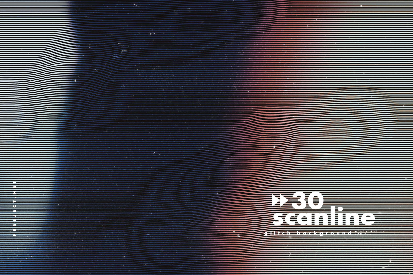 30 Scan lines Glitch Background 30 Scan lines Glitch Background