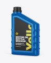 Glossy Motor Oil Bottle Mockup