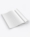 Opened Magazine Mockup