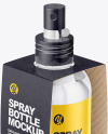 Sprayer Bottle Kraft Paper Pack - Half Side View