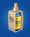 Sprayer Bottle Kraft Paper Pack - Half Side View