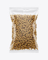 Whole Wheat Chifferini Rigati Pasta Bag Mockup