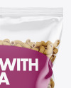 Whole Wheat Chifferini Rigati Pasta Bag Mockup