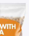 Whole Wheat Chifferini Rigati Pasta Matte Bag Mockup