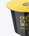 Glossy Coffee Capsule Mockup