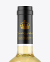 Clear Glass White Wine Bottle Mockup Clear Glass White Wine Bottle Mockup