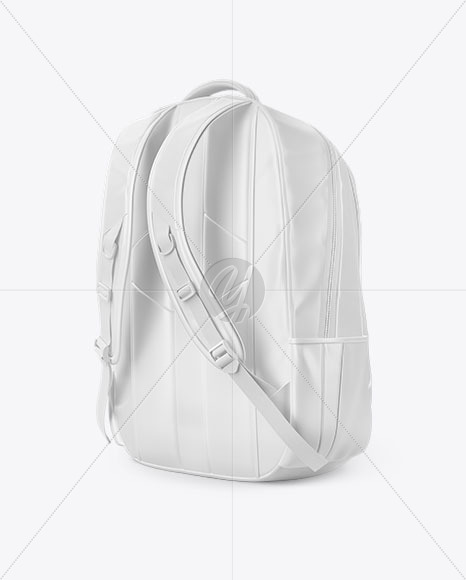 Backpack Mockup - Half Side View