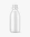 Frosted Glass Bottle Mockup