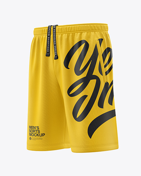 Men’s Shorts Mockup