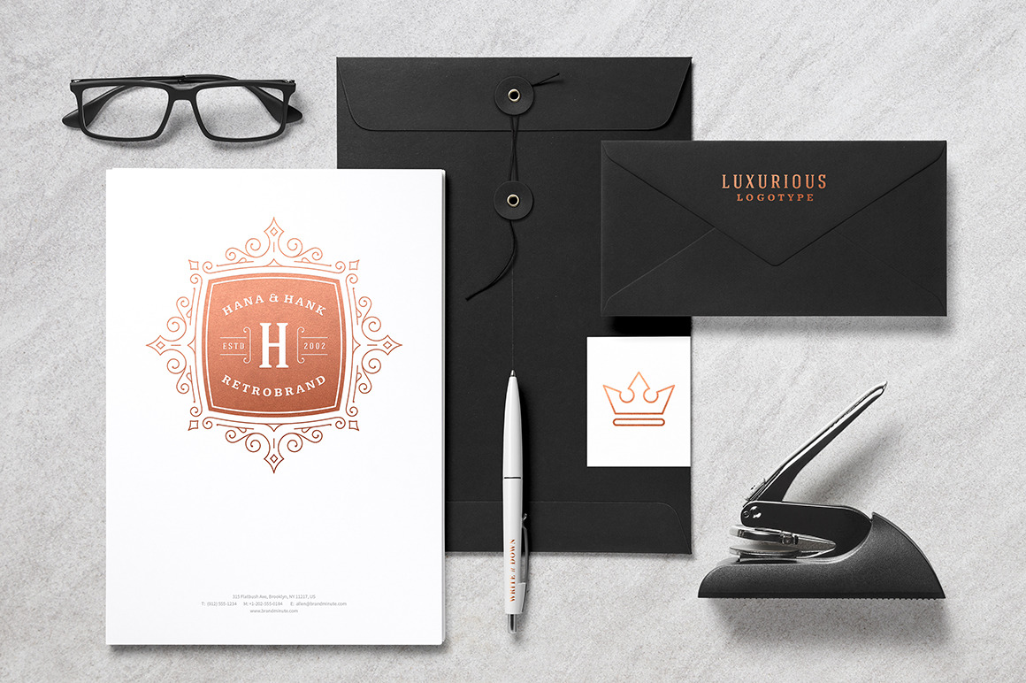 36 Luxury Ornament Logos